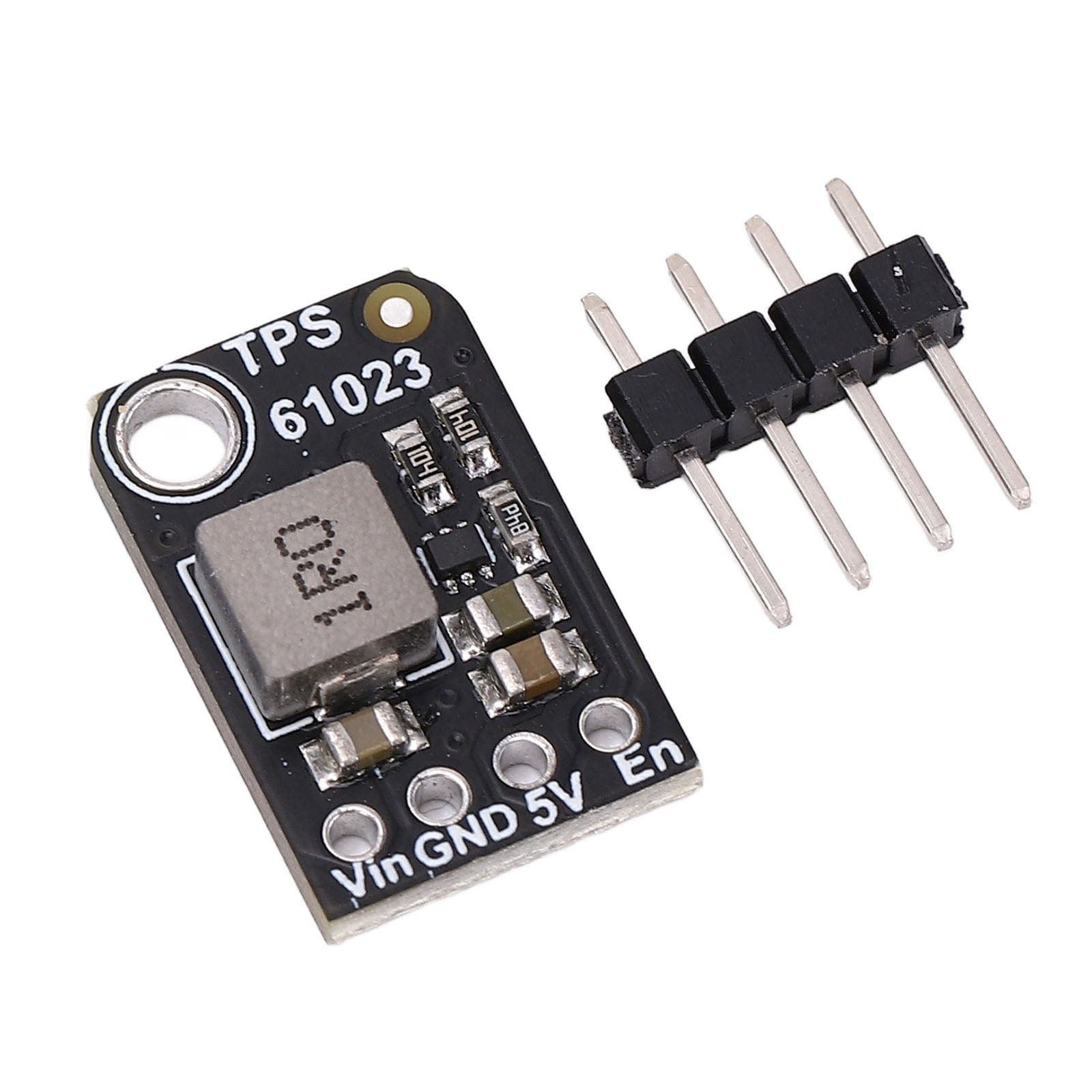 TPS61023 5V boost converter module with header pins